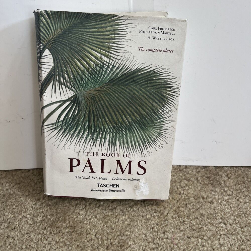 The Book of Palms The Martius: Multilingual Edition Taschen Botany Fronds Palms